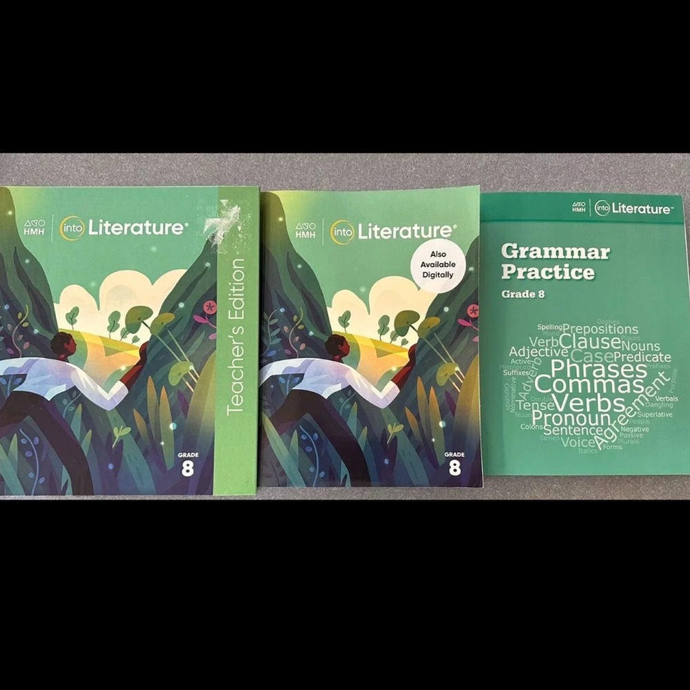 English language arts textbook teacher and student editions brand new never used